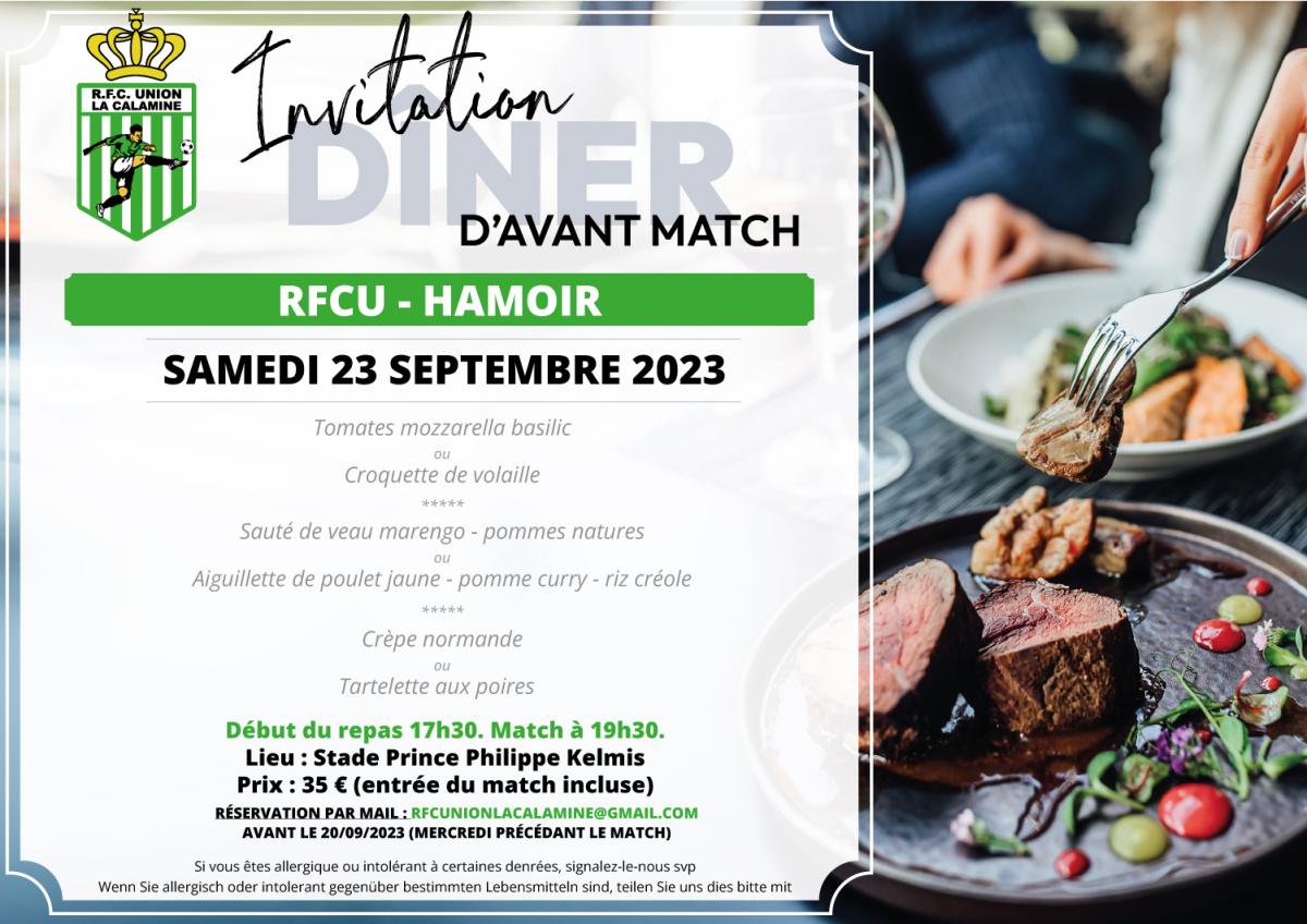 Dîner d\'avant match